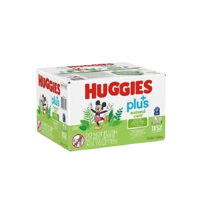 HUGGIES NATURAL CARE PLUS BABY WIPES
