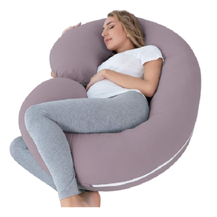 MO'CUDDLES C-SHAPE PREGNANCY PILLOW
